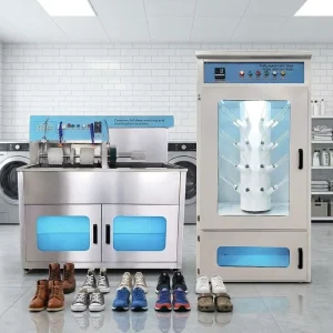 Industrial Cleaning Machine Commercial Sneakers Washer Dryer Automatic Sanitizing Sterilizing Equipment for Shoe Store Business