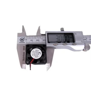 Industrial Fan 3007 30x30x07mm 5v 12v 2pin Black Transparent Small Exhaust Cooling Fan for Power Small Appliances