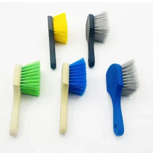 Industrial Grade Color Hair Planting Technology Wheel Cleaning Brush For Wheel Cleaning