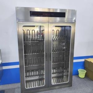 Industrial Grade Stainless Steel Boot Dryer Cabinet with Ozone Sterilizer Hygienic Shoe Drying and Disinfection Cabinet