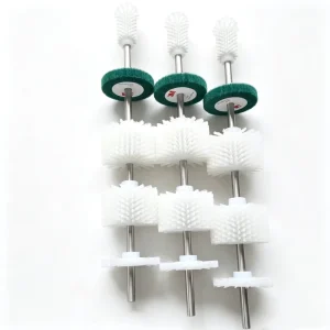 Industrial Shoe Cleaning Machine Brushes Custom Size Roller Brush For Semi Automatic Shoe Washing Equipment