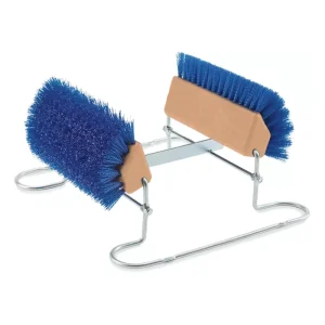 Innovative Eco Friendly Rotatable Manual Shoe Cleaner Iron Frame Boot Brush Scrubber Door Mat Cleaning Bristle HS 007
