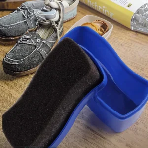 Instant Neutral Shoe Polish Sponge Quick Easy Speed Polish Sponge