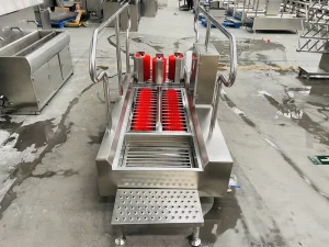 Intelligent Hygiene Station Style Stainless Steel Boot Washing Machine Used for Cleaning Boots of Slaughterhouse Workers