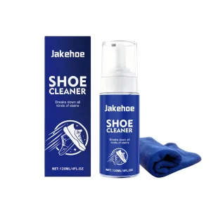 Jakehoe White Shoe Cleaner Is a Gentle Stain-removing Water-free Foam Portable Shoe Cleaning Agent