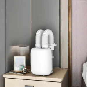 Japanese Compact Multifunctional Electric Plastic Semi Automatic Clothes Dryer for Quilt Futon Double Air Outlet Household Use