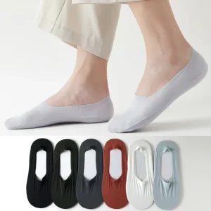 Jiwen Cotton Material Summer Thin Deodorant Breathable Men Invisible Socks