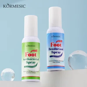 KORMESIC Private Label Dead Skin Foot Care Fresh Smell Deodorant Spray Remove Smelly Odor Foot Spray Socks Feet Shoes Spray