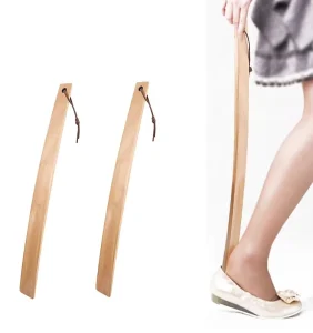 LM-SH900 Lotus Wood Bent Shoe Horn
