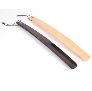 LM SH900 Lotus Wood Bent Shoe Horn