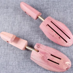 LM020 4 Adjustable Men’s Custom Logo Shoe Trees Cedar Wood