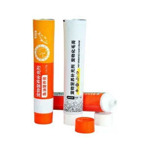 Laminated ABL Aluminum Plastic Cylinder Eco friendly Custom Empty Flip Top Screw Cap Professional Toothpaste Tube Packaging