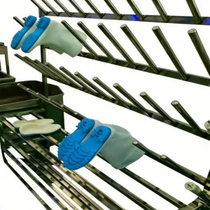 Large Capacity Stainless Steel Boot Rack Corrosion Resistant Water Shoes Rack for Meat Processing Plant Slatted Draining Stand