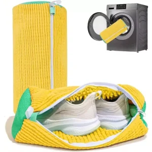 Large Size Shoe Washing Bag for Washing Machine Reusable Shoe Washing Bag Lightweight Zipper Sneaker Laundry Shoes Washing Bag