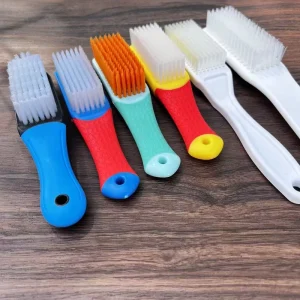 Laundry Brush for Stain Removal Sneaker Shoes Cleans Scrubber with Soft Bristle Nano Stain Brush Long Handle Shoe Brush