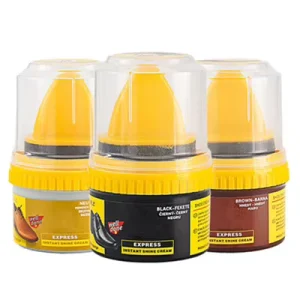 Leather Accessory Care Oil Care for Leather Jackets and Bags Black and Colorless Universal Shoe Polish