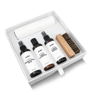 Leather Care Kit Cleaner Conditioner Waterproof Set for Furniture Car Interiors Shoes Boots Bags Maintenance Products