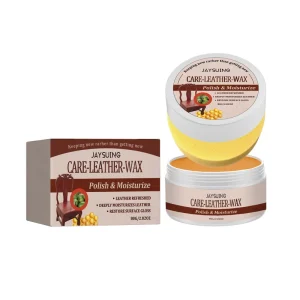 Leather Care Wax for Car Seats Furniture Sofas Leather Shoes Maintenance Refurbishment and Care Portable Care