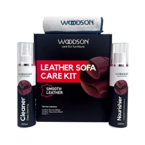 Leather Cleaner Care Products Leather Care Kit Liquid Cleaner and Conditioner Cream for Smooth Leather