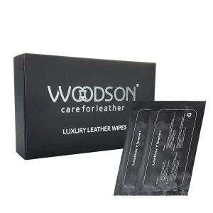 Leather Cleaning Wipes Individually Packed Leather Care Wet Wipes for Shoes Bags Car Interior Furniture