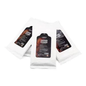 Leather Cleaning Wipes PU Leather Portable Wet Wipes Pouch for Leather Bag Shoes Car Seats