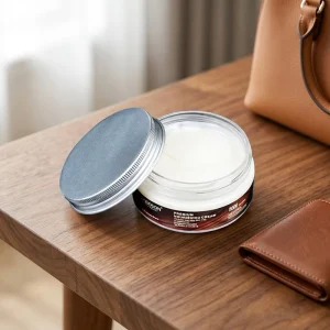 Leather Conditioner Cream Moisturizing Non Greasy Leather Care Balm for Sofa Car Seat Shoes Leather Care Cream