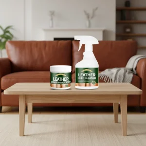 Leather Detergent Cleaner Spray 500ml Cleaning Care 2 in 1 Stain Removal Polishing Maintenance Oil