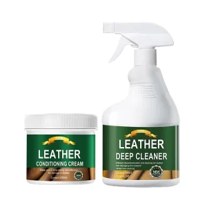 Leather Detergent Cleaner Spray 500ml Cleaning Care 2 in 1 Stain Removal Polishing Maintenance Oil Liquid Genuine Leather Bag
