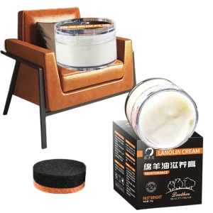 Leather Maintenance Repair Care Cream Instant Shine Neutral Cream Polish Shining Wax for Shoes Jacket Sofa