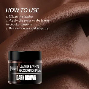 Leather Repair Tape Patch Organic Leather Repair Kit Multipurpose Leather Re-coloring Balm