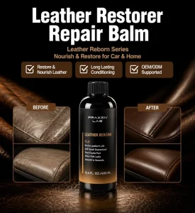 Leather Restorer Balm Leather Reborn Scratch Repair Non Greasy Restores Shine for Car Seat Sofa Shoes Factory OEM
