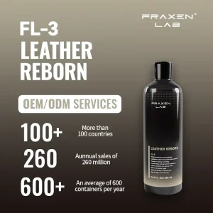 Leather Restorer & Cleaner Kit High Gloss Repair & Care for Leather Car Seats Sofas Bags Shoes