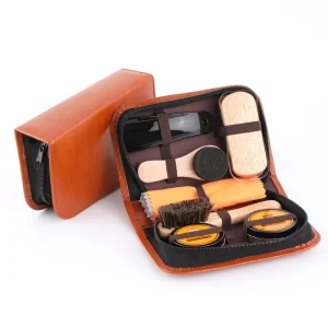 Leather Shoe Brush & Polish Set with Maintenance Oil for Travel Cleaning and Decontamination Manufacturer