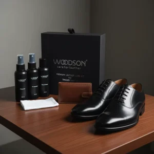 Leather Shoe Cleaning Set Leather Cleaner Conditioner And Protector For Boots And Bags Leather Care Kit