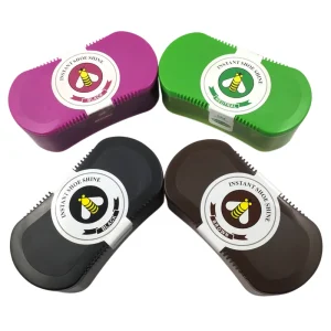 Leather Shoe Polishing Sponge Cloth Waterproof Decontaminating for Shoe Care Car Dashboard Cleaning