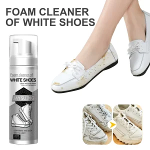Leave-In Shoes Cleaner Shoe Rinse Spray Sneaker Shampoo Shoe Polish Cleaner