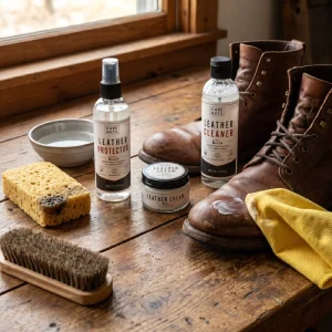 Liquid Leather Care Kit Clean Protect Restore Leather Cleaner Household Cleaning Products