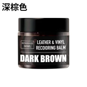 Liquid Leather Recolor Balm Gel Waxes & Polishes for Car Seat Sofa Jack Shoes Furniture Care with Protection Color Restoration