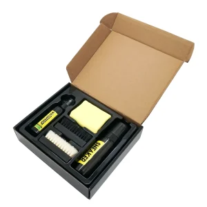 Liquid Shoe Care Kit Sneaker Cleaner Solution with Shoe Cleaning Brush and Microfiber Cleaning Cloth for Shoes Sneaker