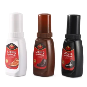 Liquid Shoe Polish 75ml Waterproof Anti Fouling Neutral Quick Shine Black Brown Natural Men All Seasons Anti Mildew Nourish Soft