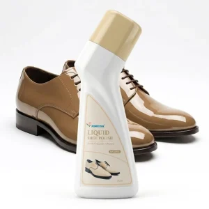 Liquid Shoe Polish Shoe Shine 75ml for Leather Shoes Boots Bag Black Brown Neutral