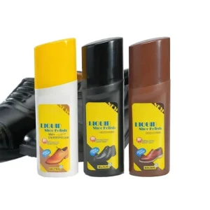 Liquid Shoe Polish Sponge Applicator Leather Shoe Shine Cleaner Black Brown Neutral OEM Custom Portable Environmental Materials