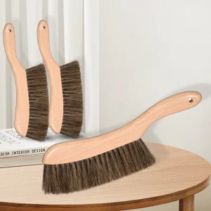 Liu Shunda Horse Mane Bristle Wood Handle Eco Friendly Durable Multi functional Modern Design Window Cleaning Brush