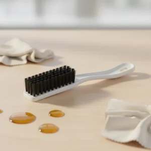 Long Handle PP Handle Eco Friendly PET Bristle Multi Function Bathroom Cleaning Brush for Shoes Tiles Carpets