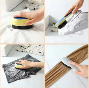 Long Handle Soft Colorful Laundry No Shoe Damage Household Cleaning Shoe Washing Brush Set Board Brush