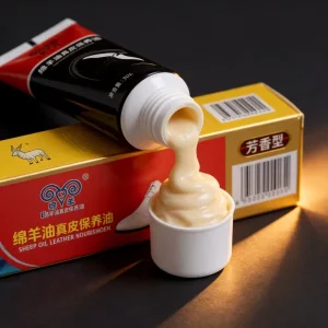 Long Shelf Lifetime 70G Jinyang Sheep Oil Shoe Polish Easy Clean Three Years Storage Validity Box Packaging