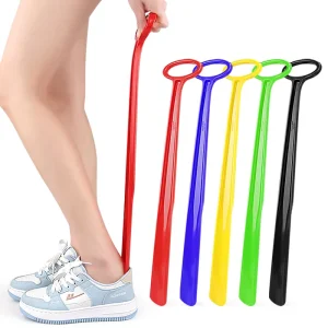 Long Shoe Horn with Handle for Seniors Long Handled Shoehorn for Men and Women Shoe Helper