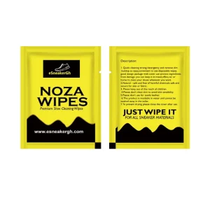 Low MOQ Private Label Custom OEM Single Shoe Wipes Sneakers Cleaning Disposable Wipes