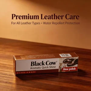 Low Viscosity Paste Black Bull Shoe Polish Tube Even Coating No Thick Paste Accumulation