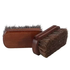 Low price can shoe washer brush soft brush for shoes guaranteed quality wooden shoe cleaning brush